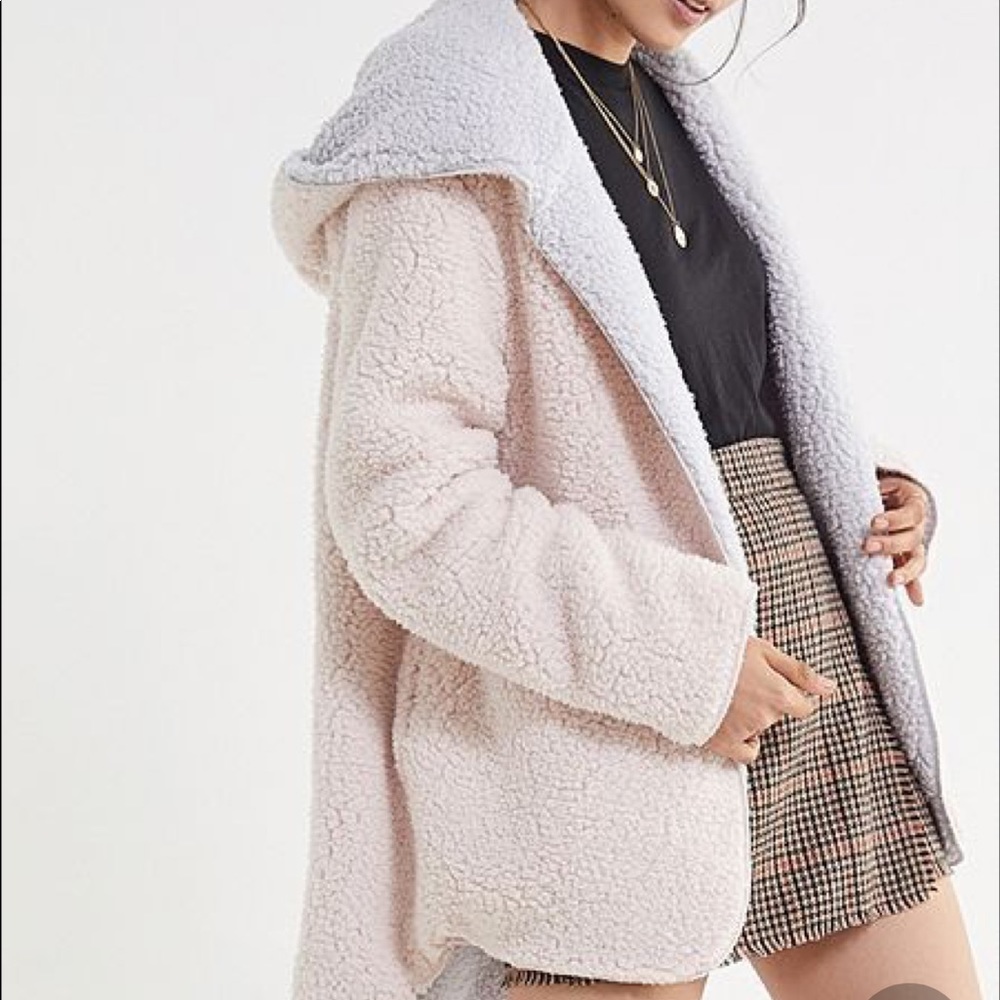 Urban Outfitters Reversible Teddy Coat!
